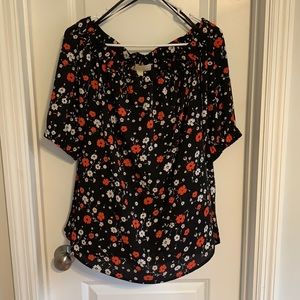 Off the shoulders top